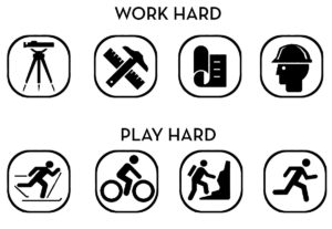 TCE Motto - Work Hard, Play Hard