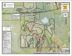 Catamount Outdoor Family Center South Summer Trail Map