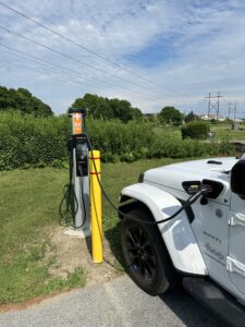 Bowman installs EV Charging station in Burlington, VT Office 